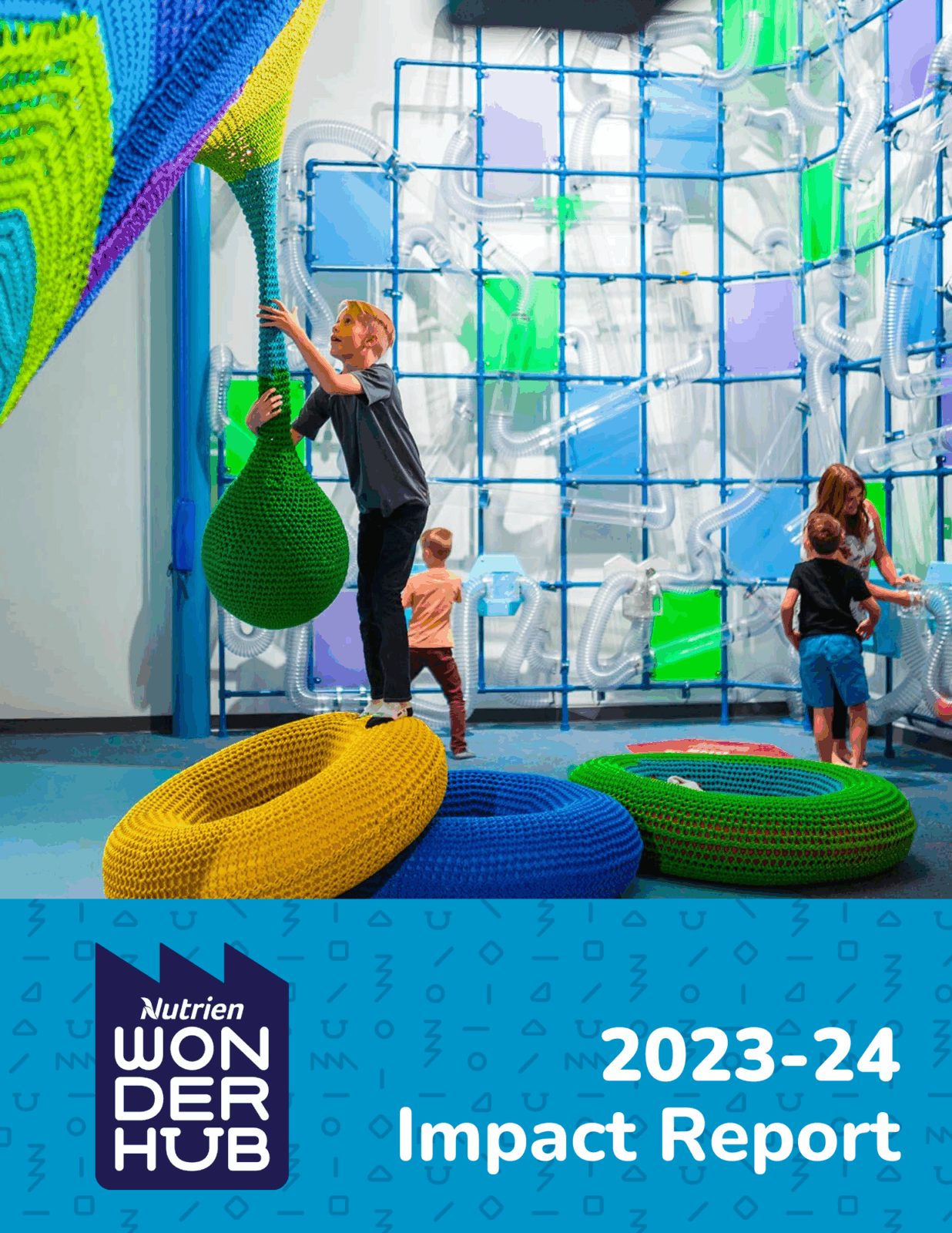Nutrien Wonderhub 2023-24 Impact Report Cover Page